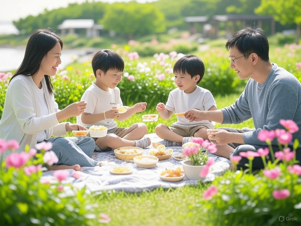 어린이날 잔디밭 놀이