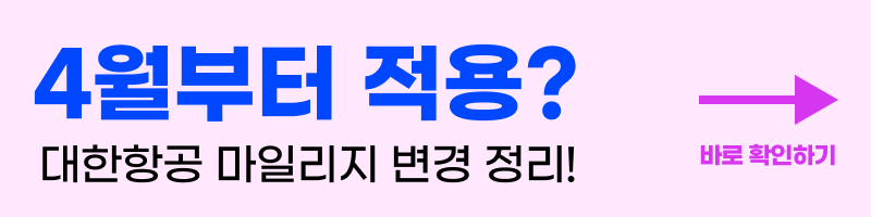 대한항공 skypass