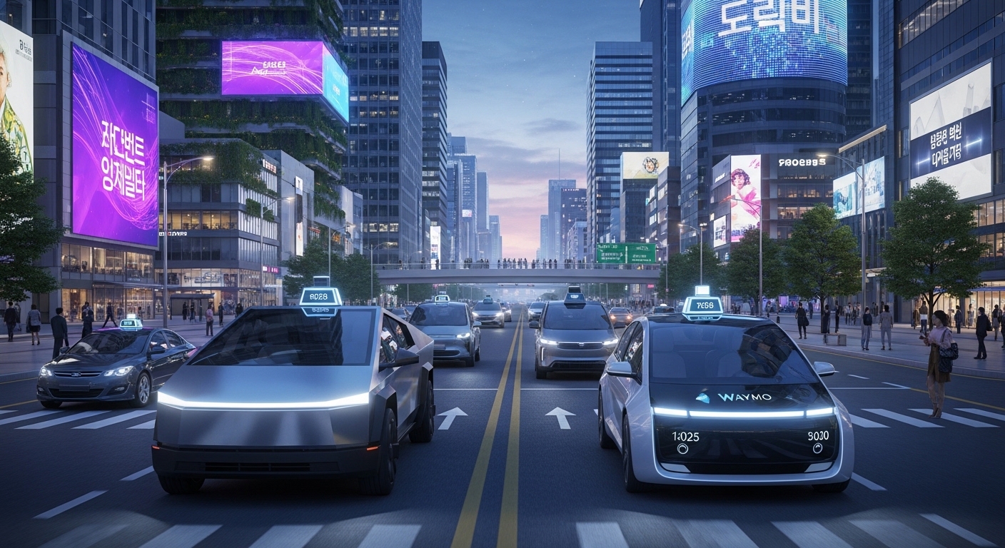 운전대는 옵션일 뿐? 2026년 자율주행 택시 로보택시 국내 상륙, 이용 가이드