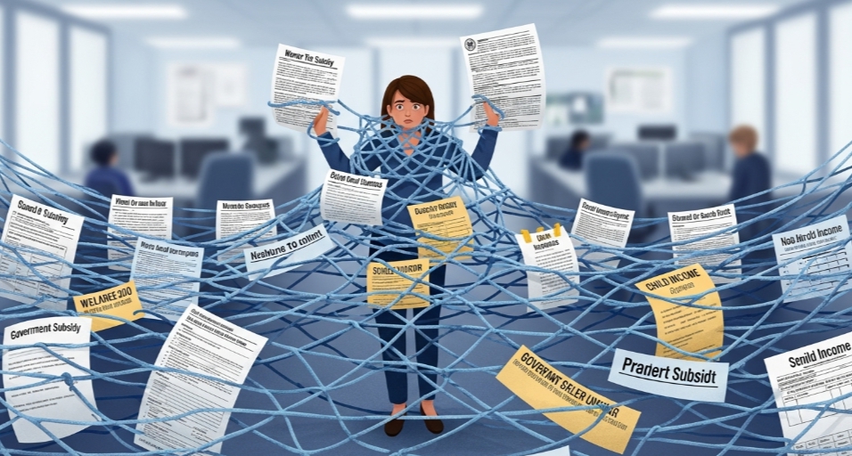 정부 지원금 복지 트랩 자녀 소득 합산