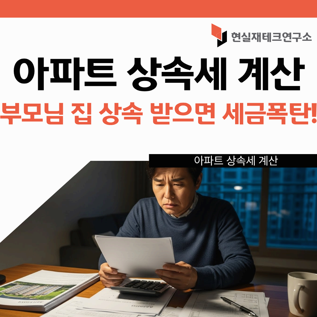 아파트 상속세 계산법