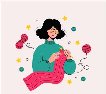 뜨개질과 슬로우 라이프