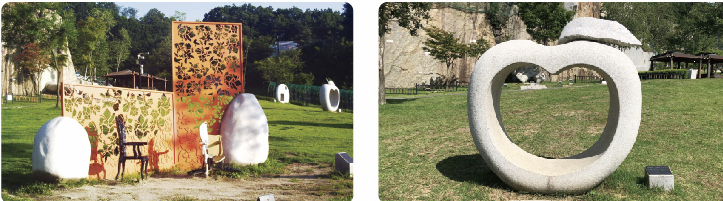 포천 아트밸리 조각공원 이미지