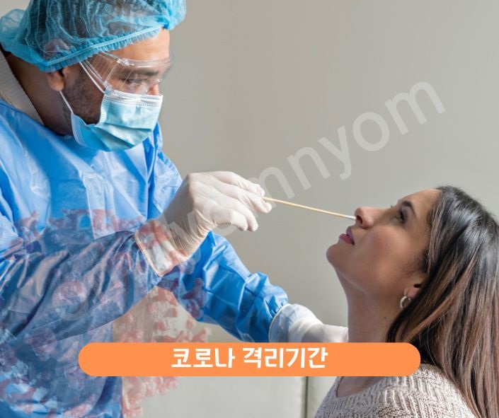 코로나 격리기간