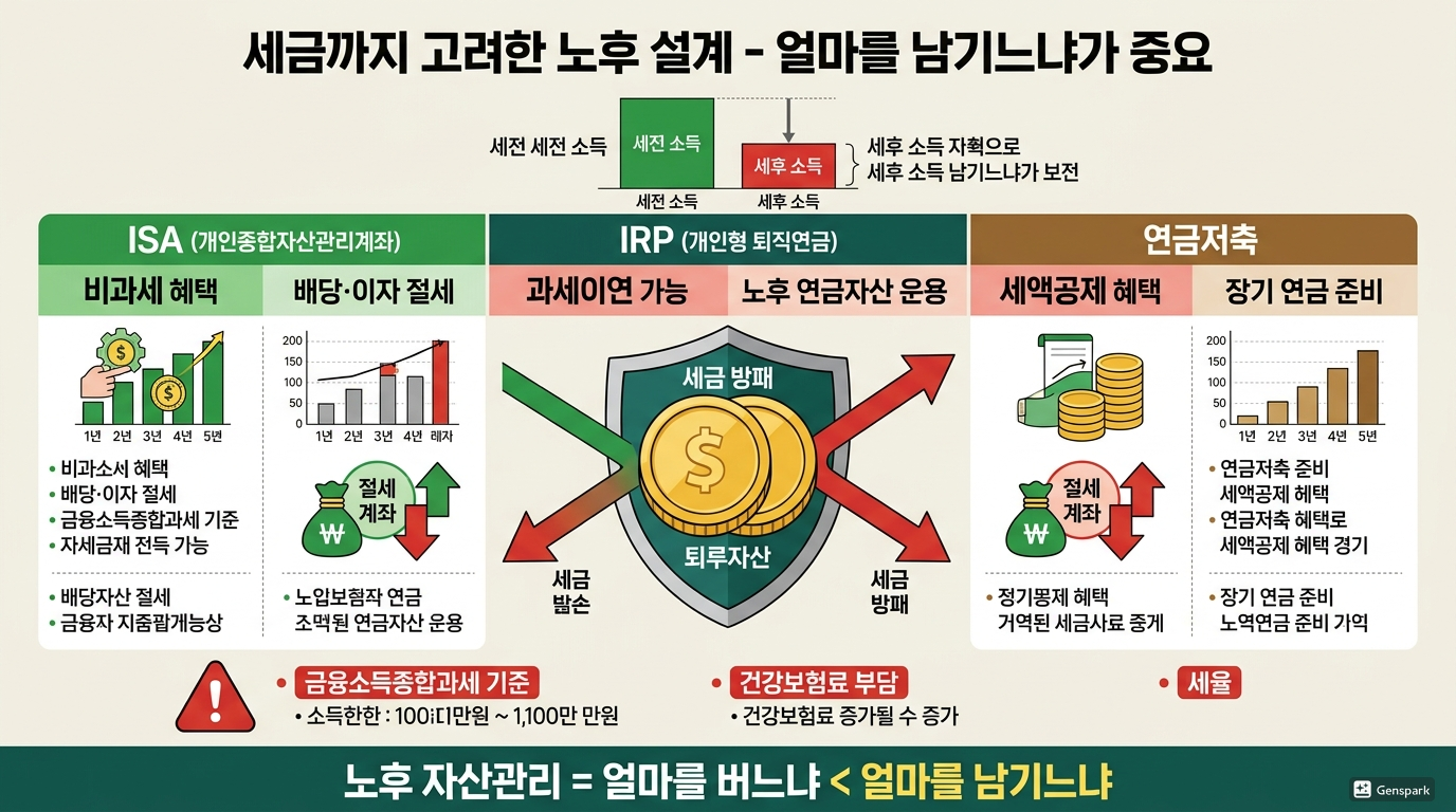 세금까지 고려한 노후 설계