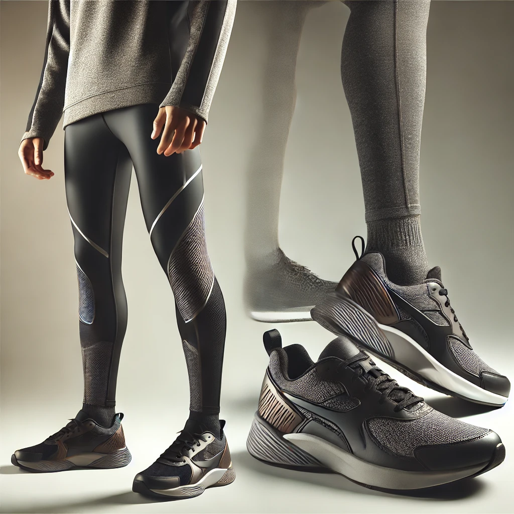 스포츠 레깅스 &amp; 워킹화 남성용 사진