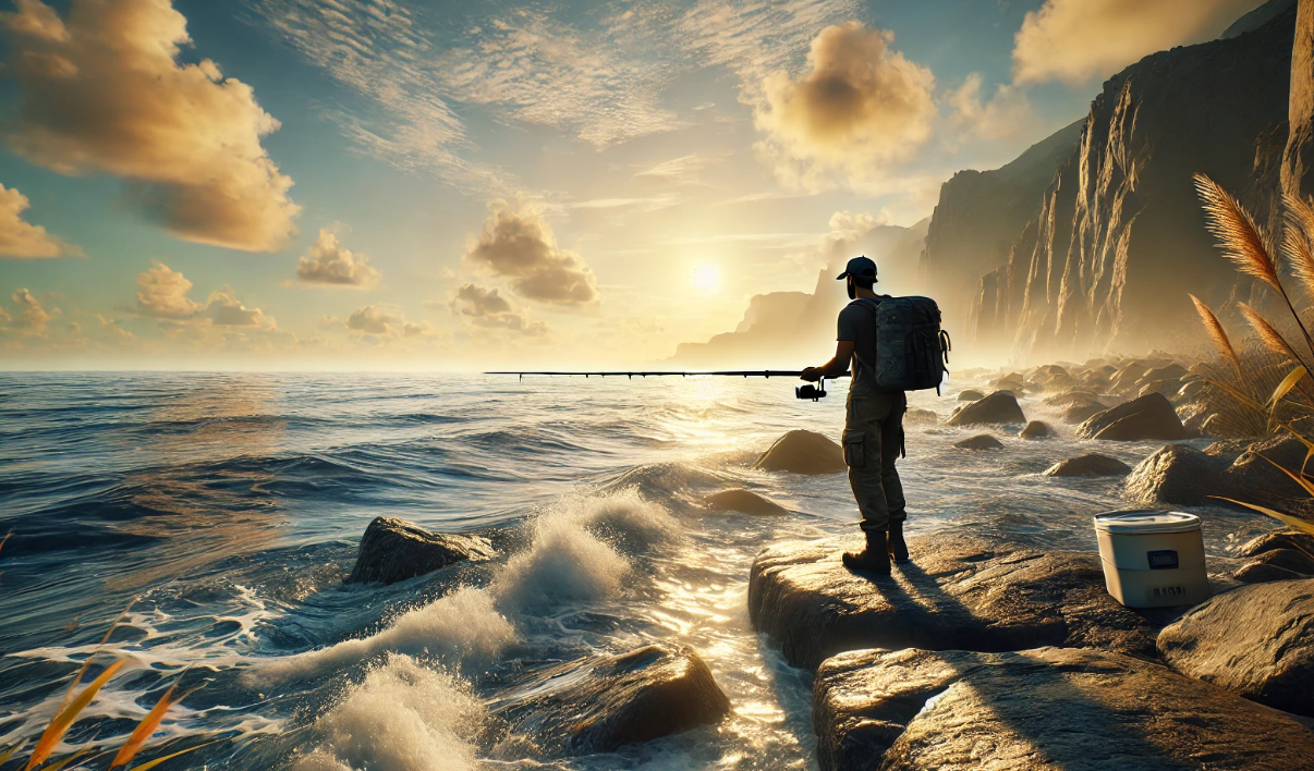 혼자서 바다 낚시를 즐기는 법