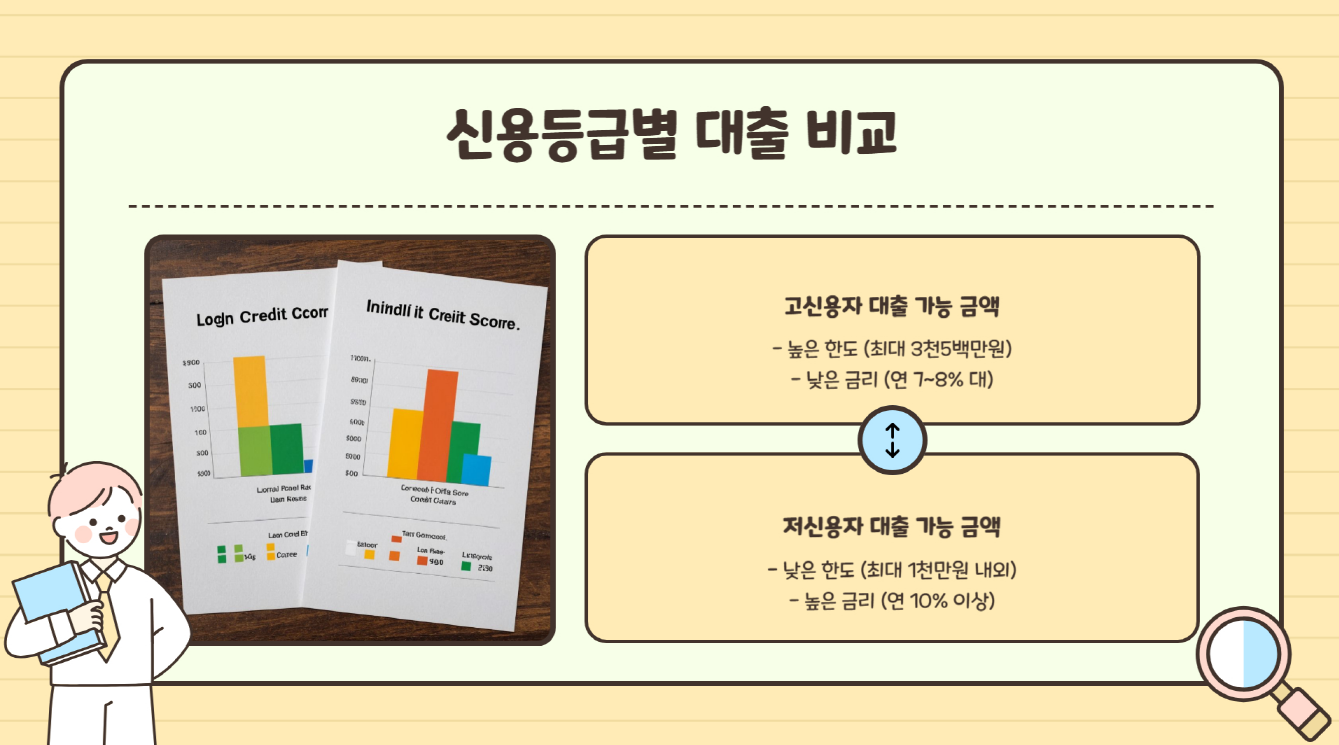 소액생계비 대출 가능 금액 비교