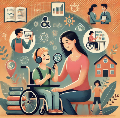 장애 아동 육아 및 교육 가이드 이미지