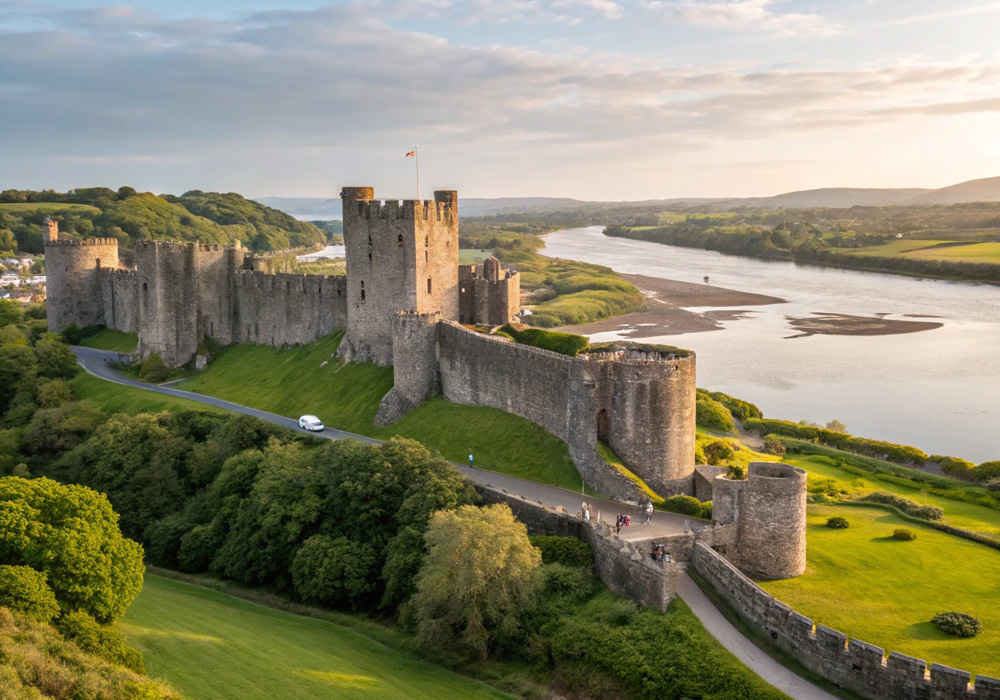 영국 웨일스의 낭만 펨브로크 성