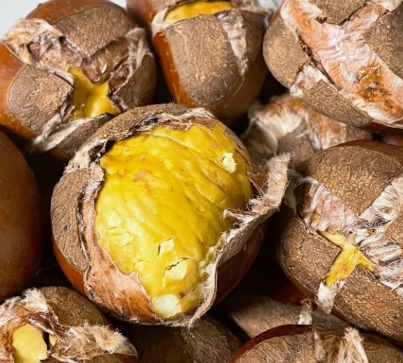 에어프라이어-밤굽기