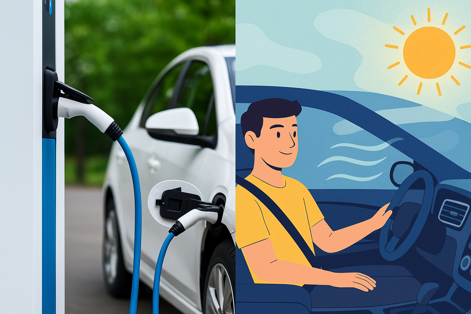 전기차 충전 중 에어컨 켜도 괜찮을까?