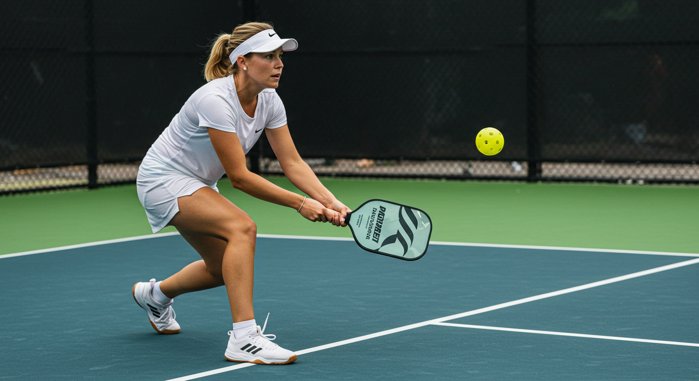 딩크가 발밑에 깔릴 때, 당황하지 않고 완벽하게 받아치는 법! - 
광주 피클볼 피클코어