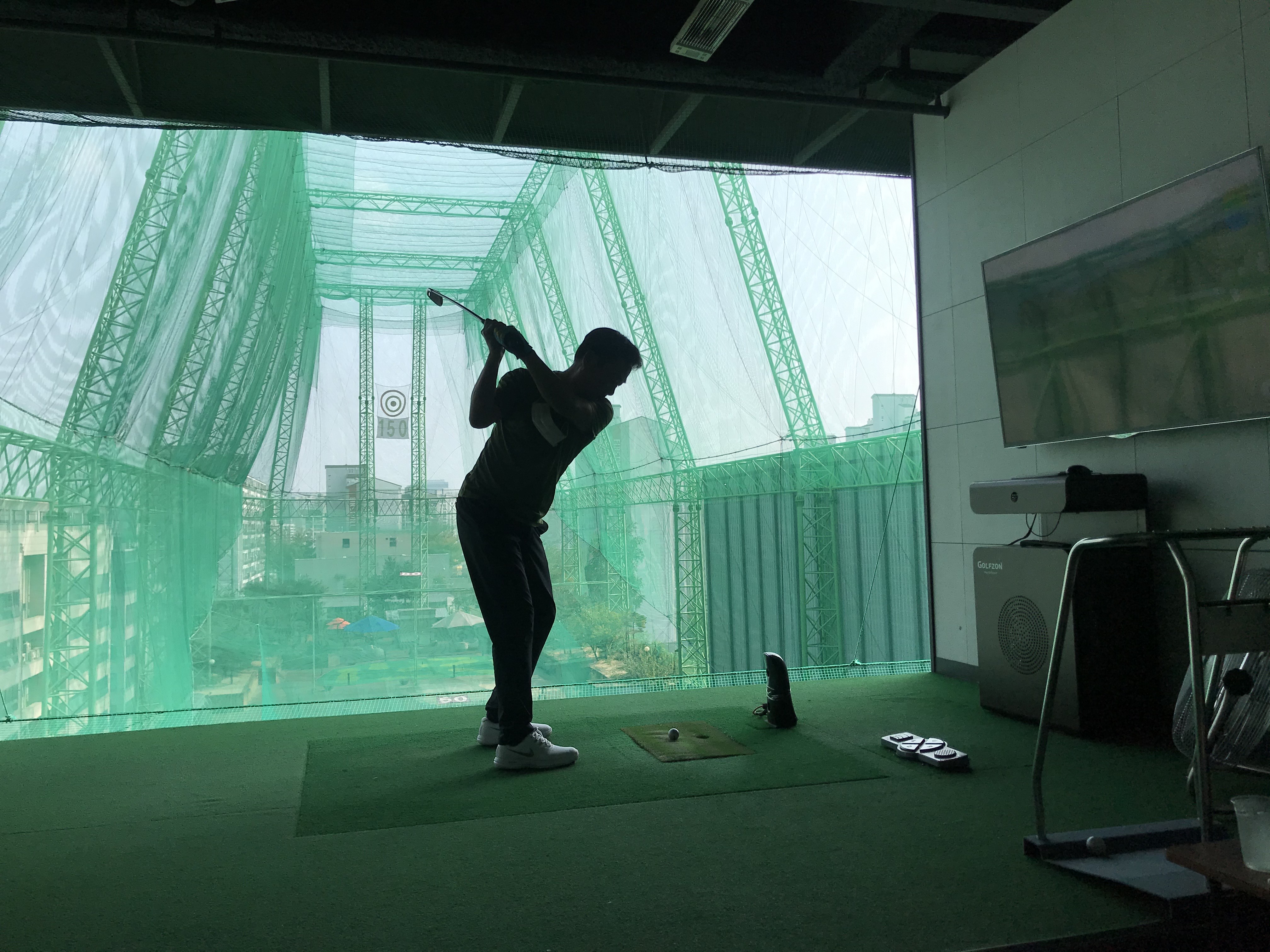 동탄 야외스크린 골프