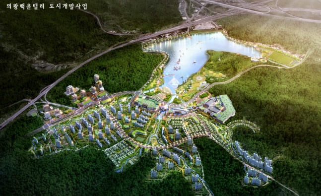 대우건설, 의왕백운밸리지구 복합시설 신축공사