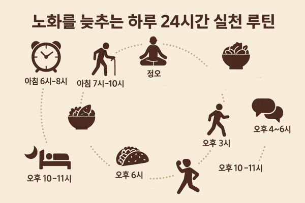 장을 편안하게 만드는 하루 루틴
