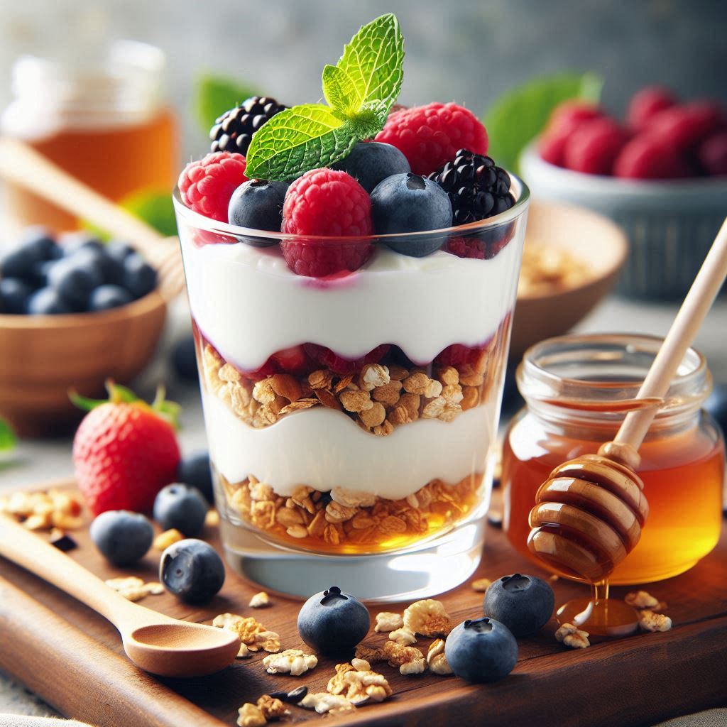 그릭 요거트 파르페