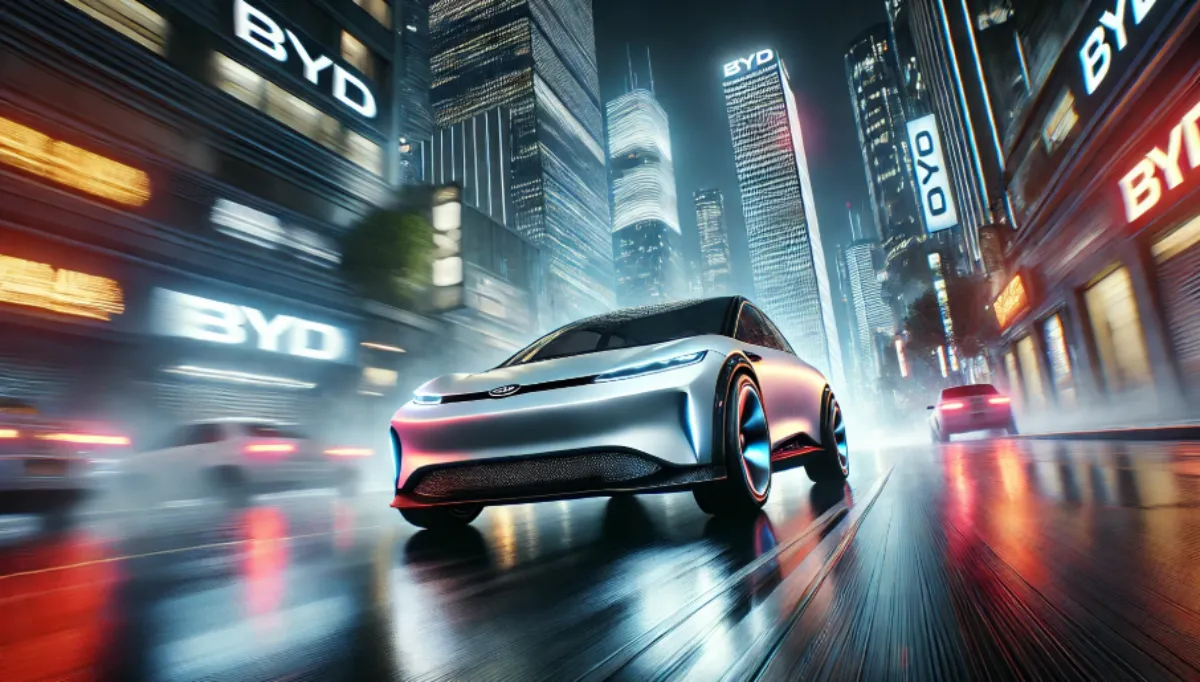 Chinese electric car BYD