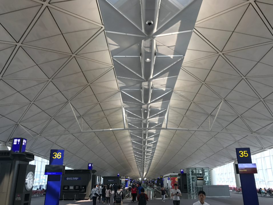 싱가포르 창이 국제공항 실내