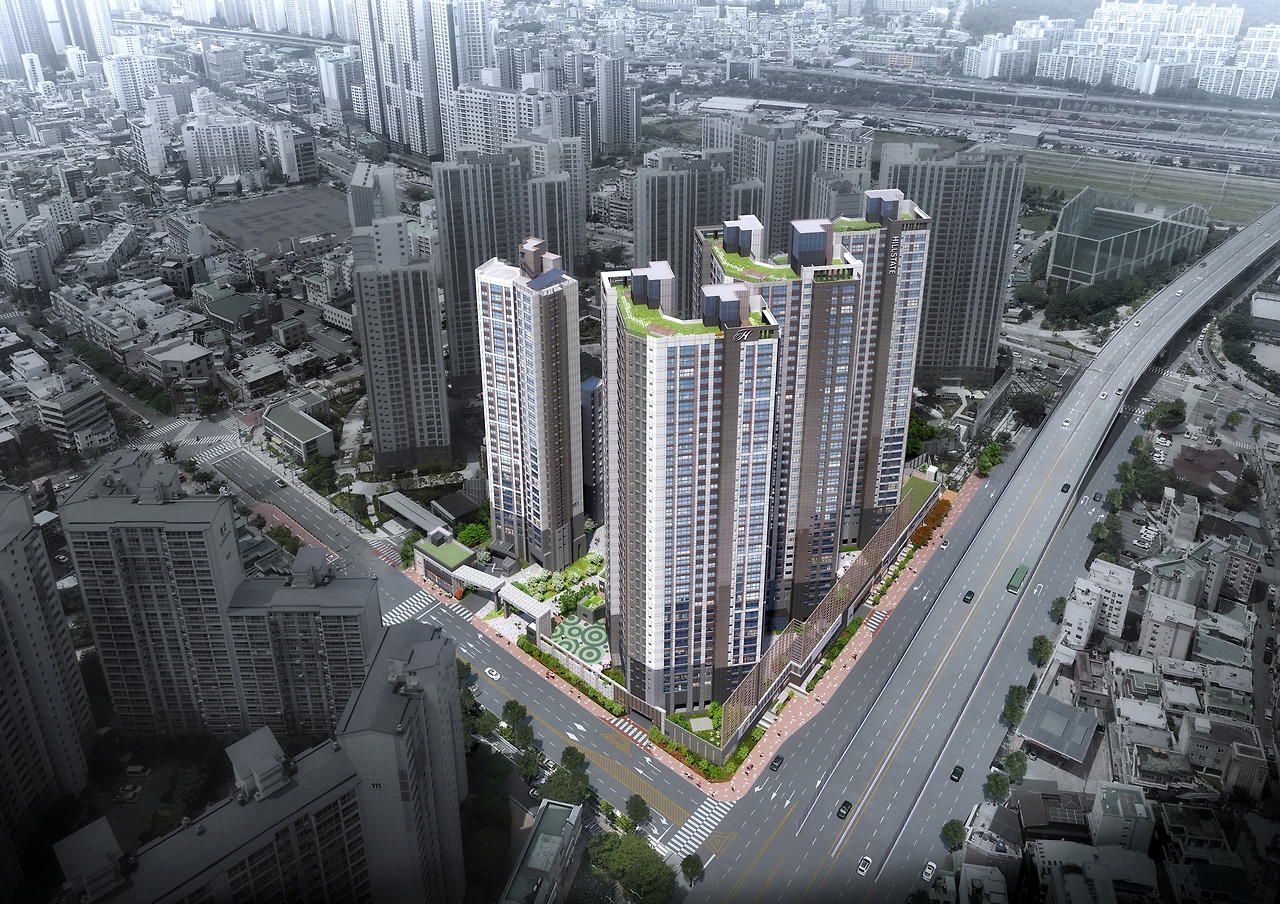 힐스테이트 가야 투시도