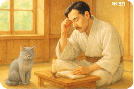 인간보다 자유로운 고양이의 사색