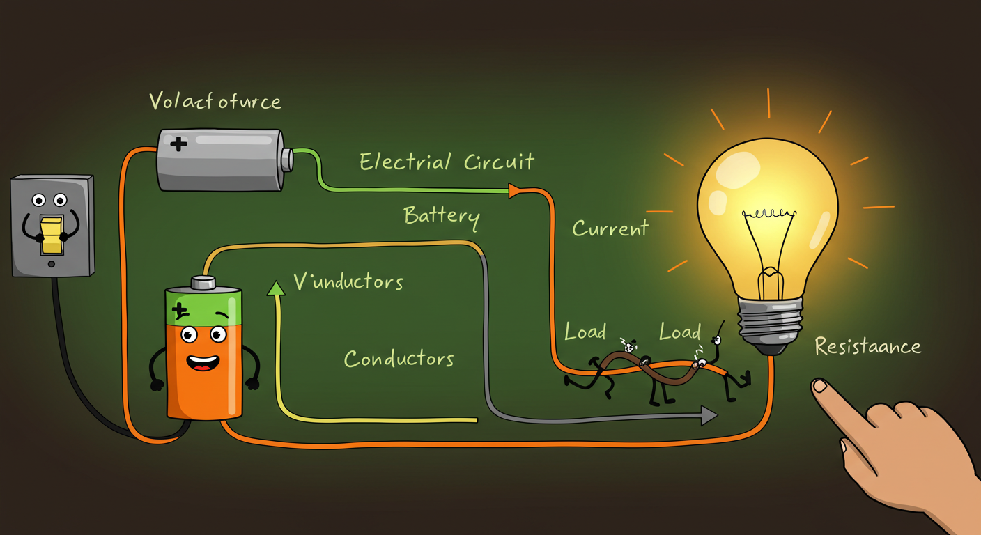 전기회로 기본 원리와 옴의 법칙!
