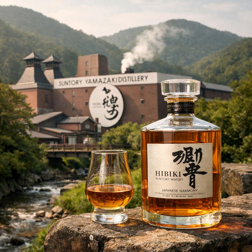 야마자키 증류소와 히비끼 이미지