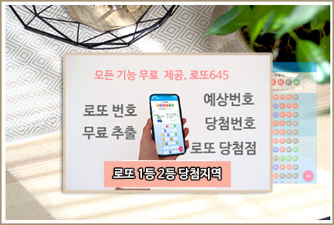 로또 당첨 예상 번호 무료 로또645 안내
