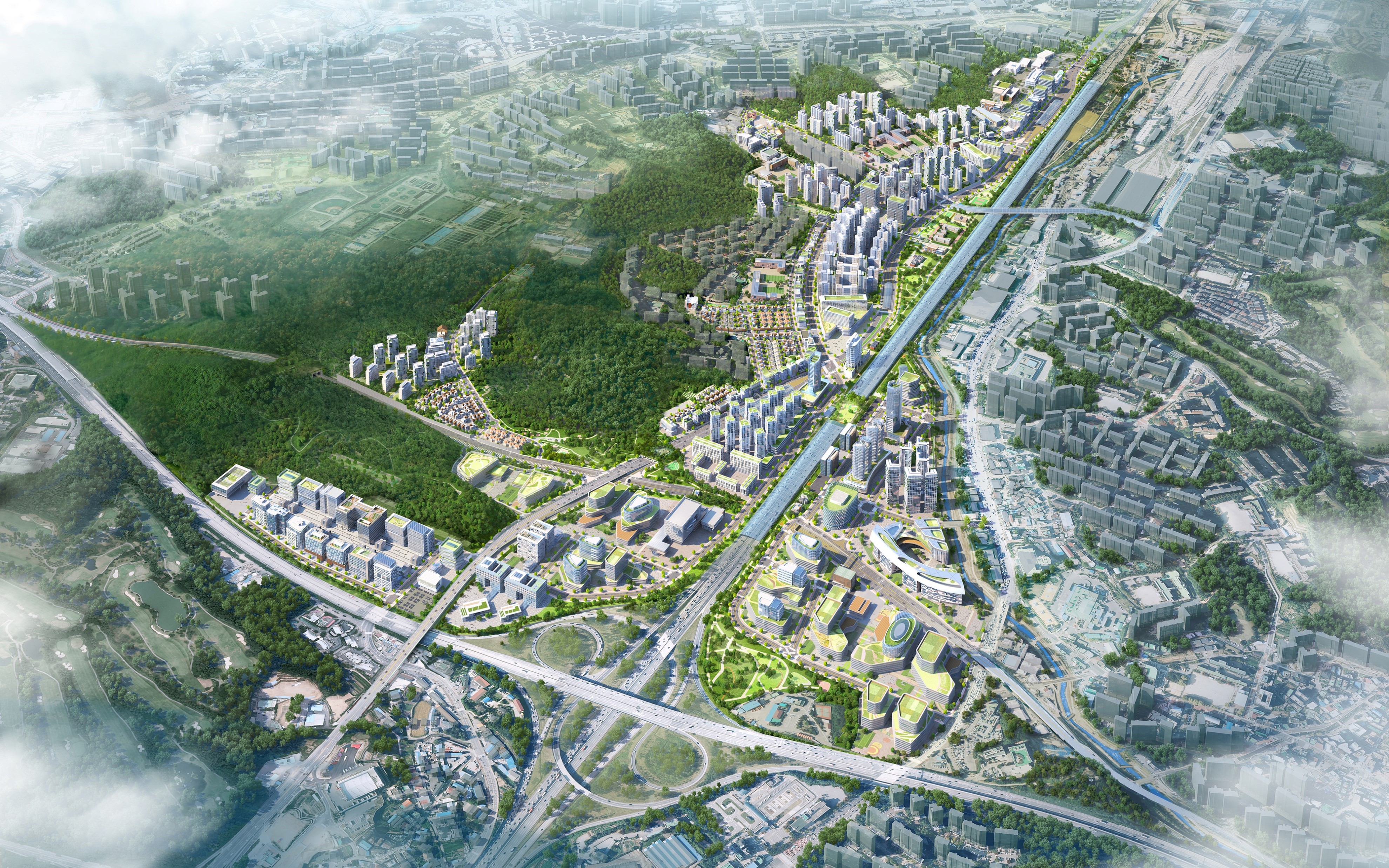 경기용인 플랫폼시티 착공