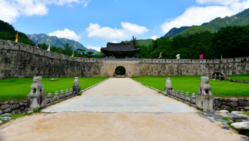 문경 문경새재 제1관문 사진