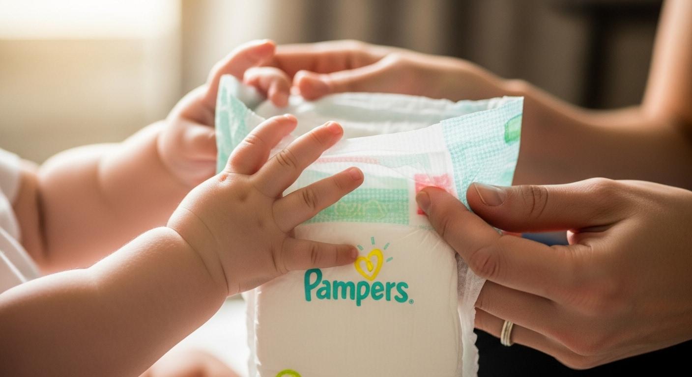 기저귀 팸퍼스