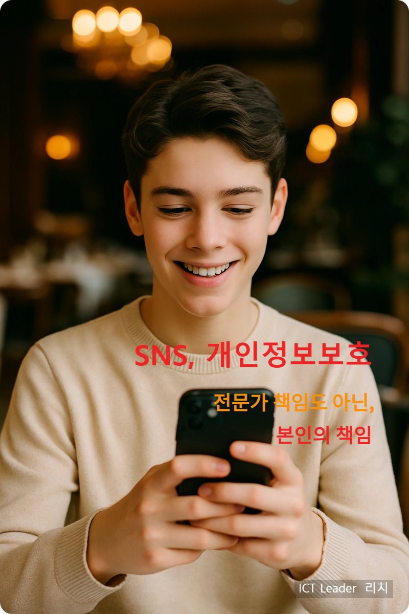 프리미엄 카페에서 스마트폰에 집중하고 있는 10대 소년의 밝고 환한 모습