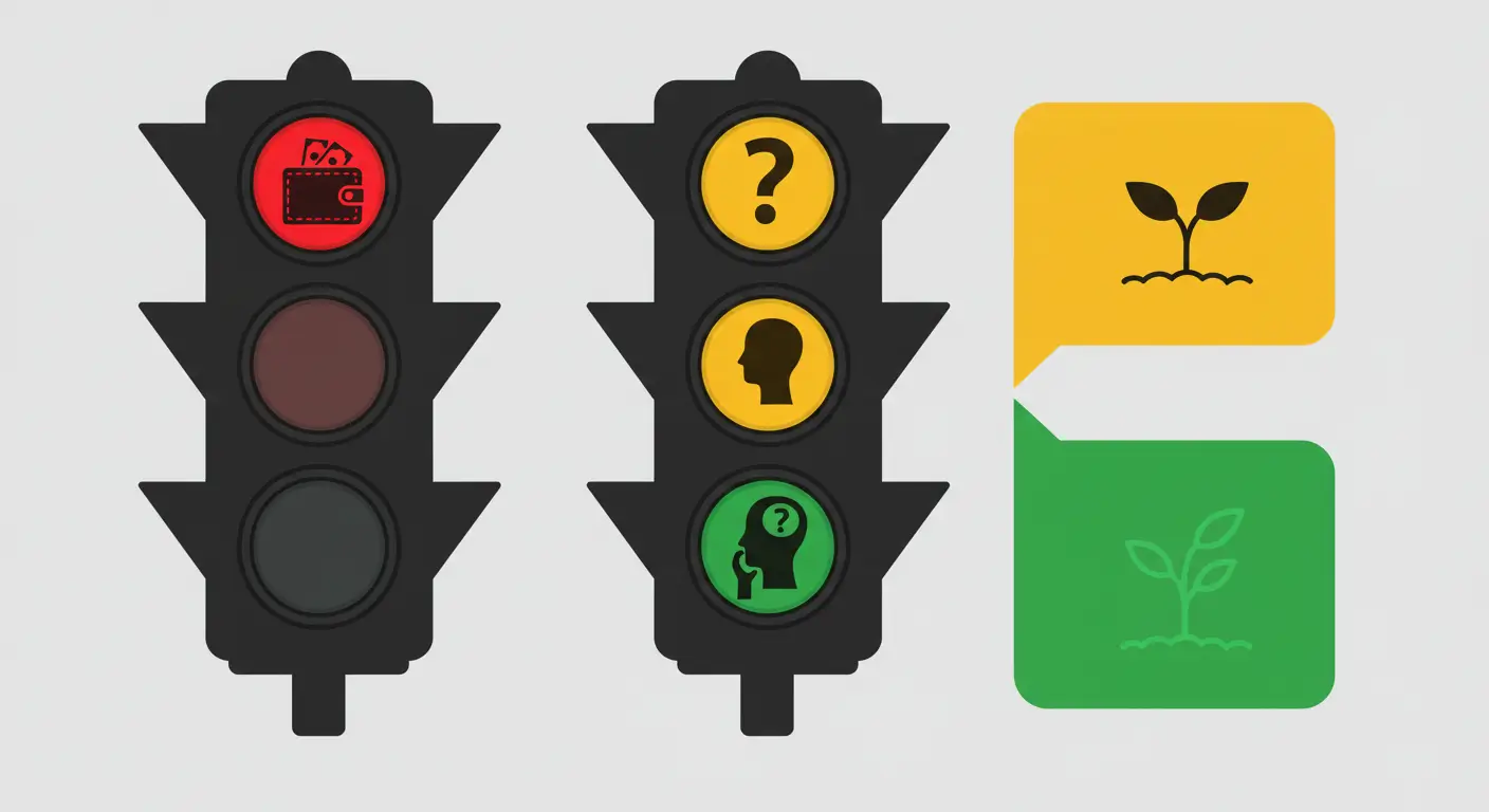 대출 금리 수준에 따른 투자 의사결정 신호등