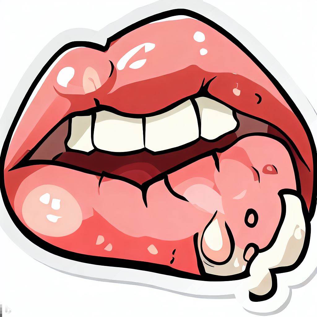 구내염의 고통