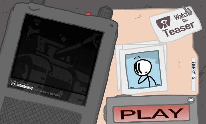 헨리스틱민4-교도소탈출-플래시게임-메인-화면