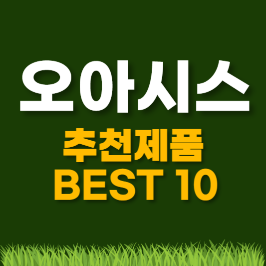 오아시스마켓추천제품 BEST 10