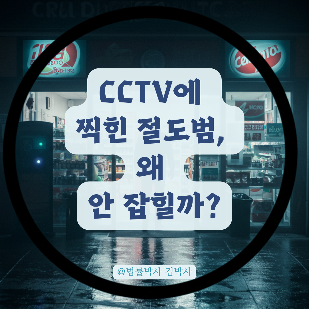 CCTV에 얼굴은 확인됐는데 잡히지 않는 절도범, 수사 과정에서 가능한 조치들.