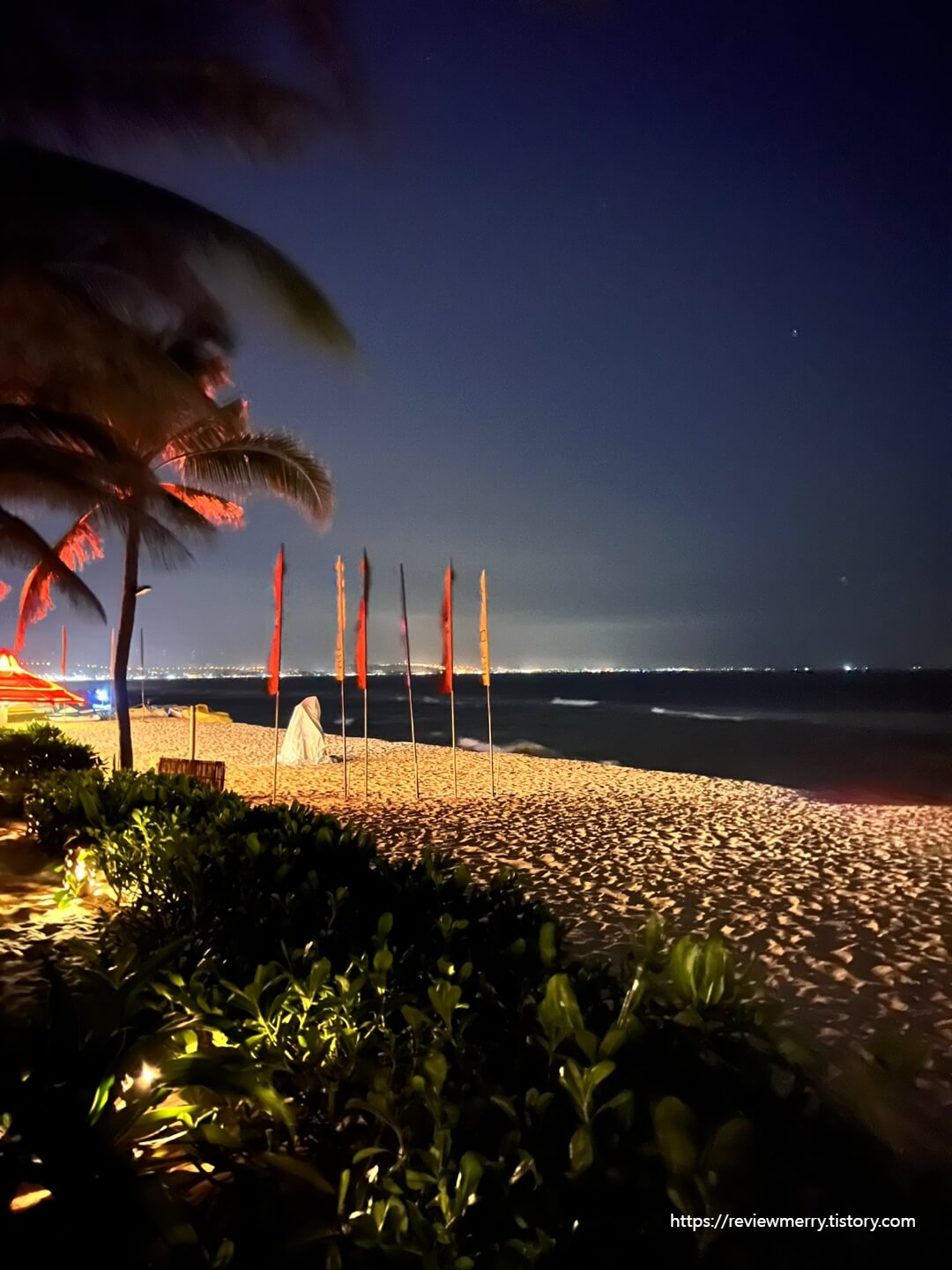 해변 야경