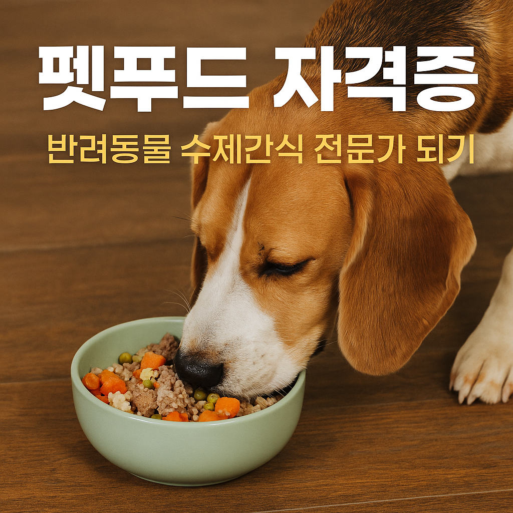펫푸드자격증,pet food license