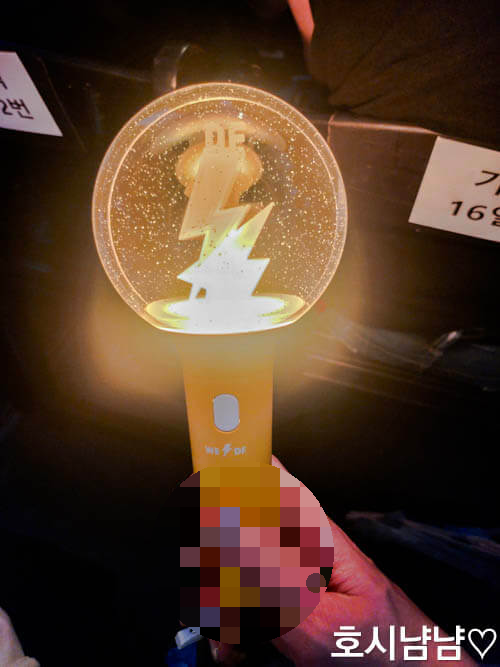 서울 이승환 콘서트 현장 응원봉 모습