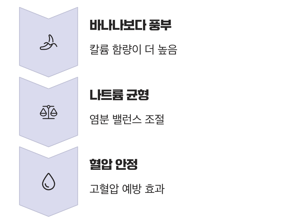 혈압을 낮추는 숨은 조력자, '칼륨'