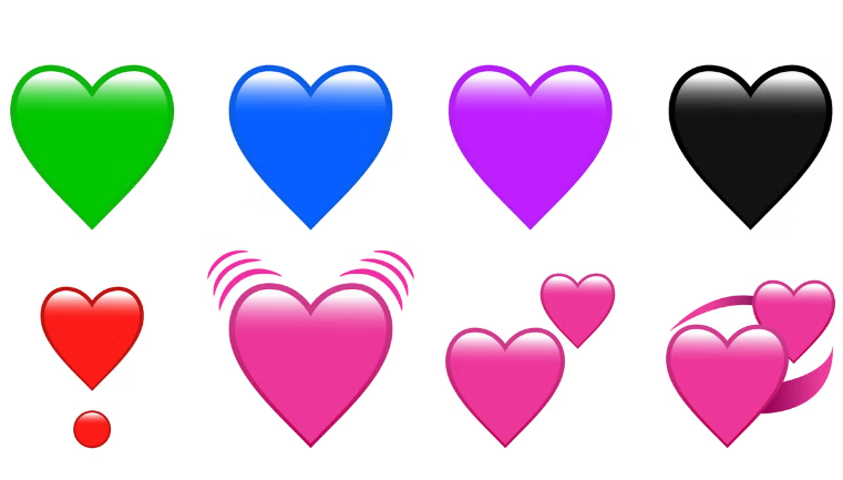 하트 기호 이모티콘 모음