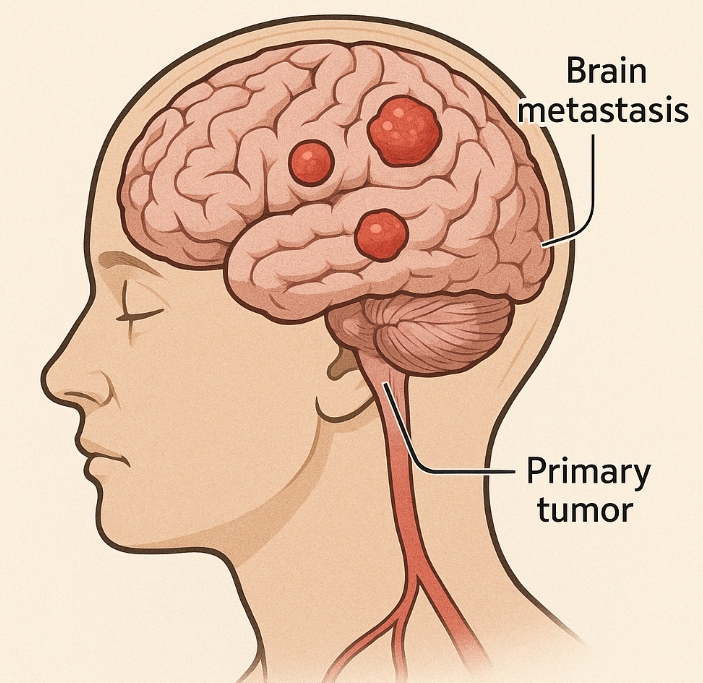 뇌전이암 관련 자료 사진