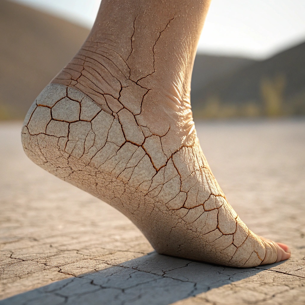 발뒤꿈치 갈라짐, 피부건조증의 신호일까? 아니면 다른 질환의 징후일까?