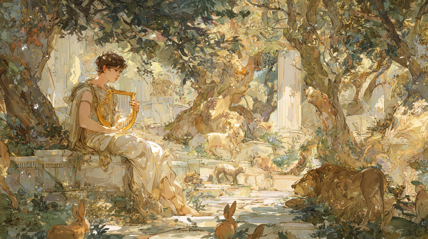 오르페우스: 음악부터 사랑, 상실까지 - 하데스마저 울린 비극적 음유시인의 이야기