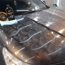 고체왁스 vs 액체왁스 중 고체왁스 시공장면