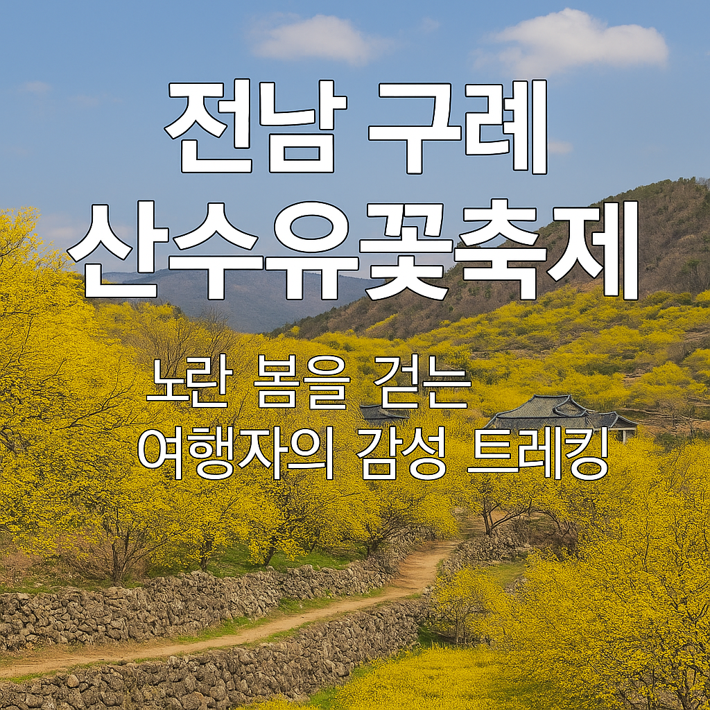 전남 구례 산수유꽃축제