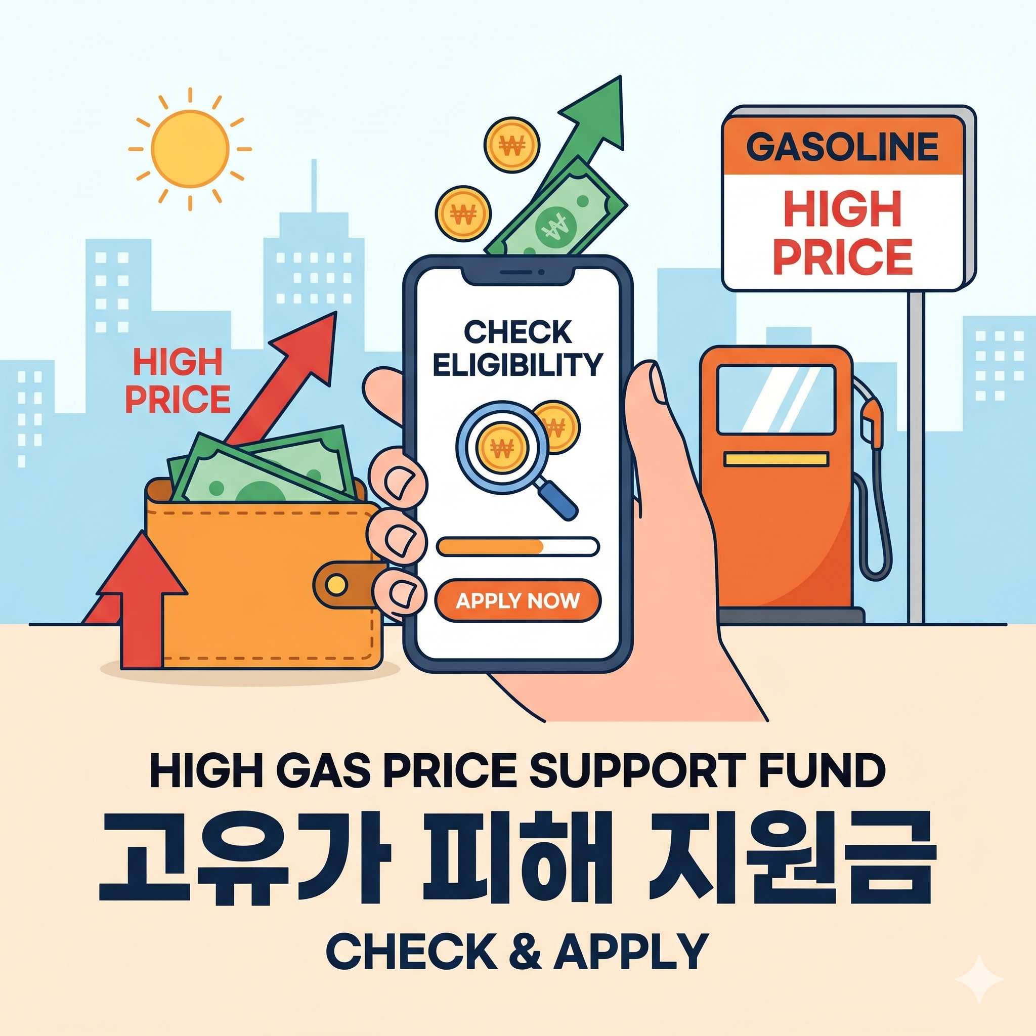 고유가 피해지원금 대상 확인 및 신청 방법 총정리