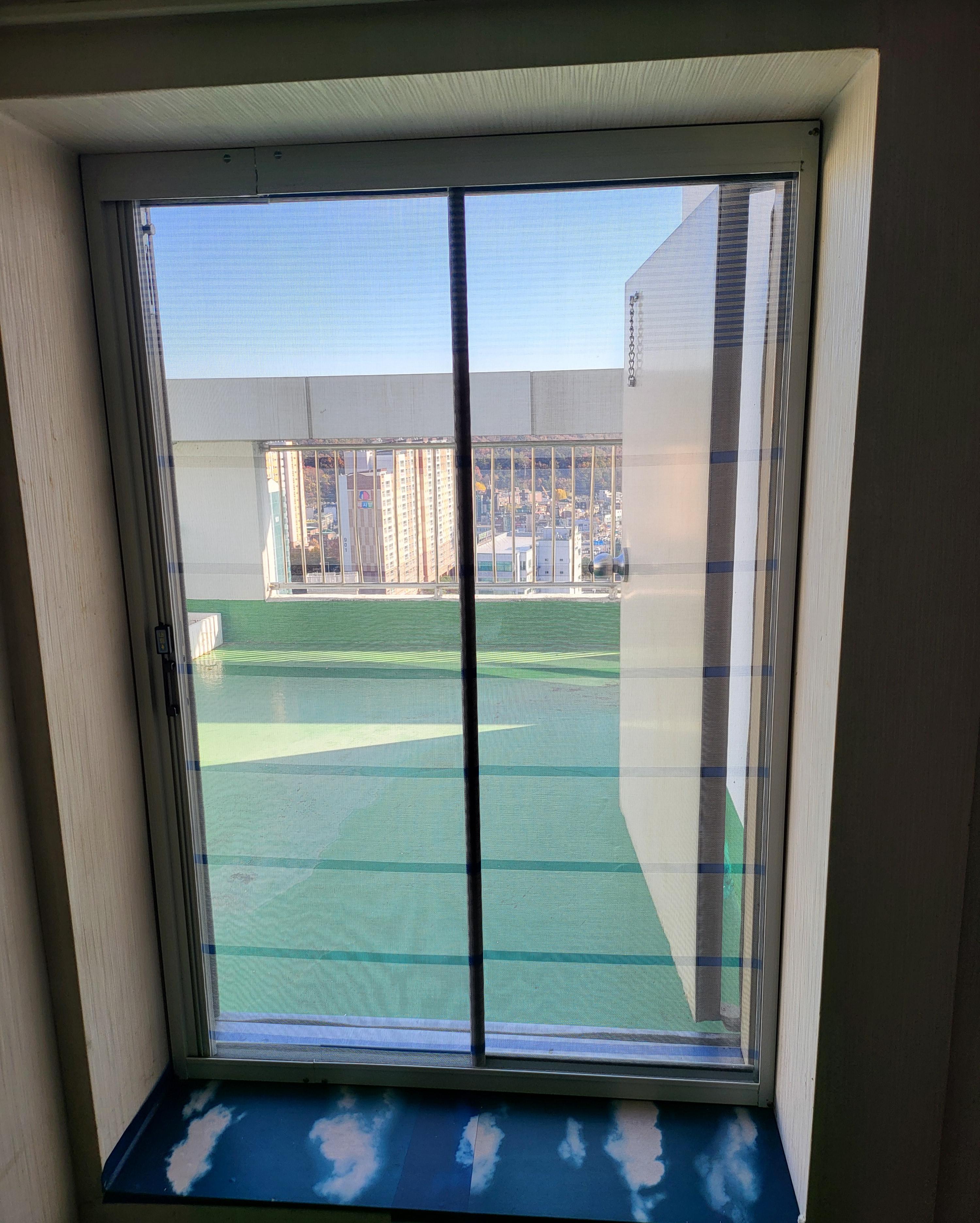 일반 현관문방충망 당근방충망 설치