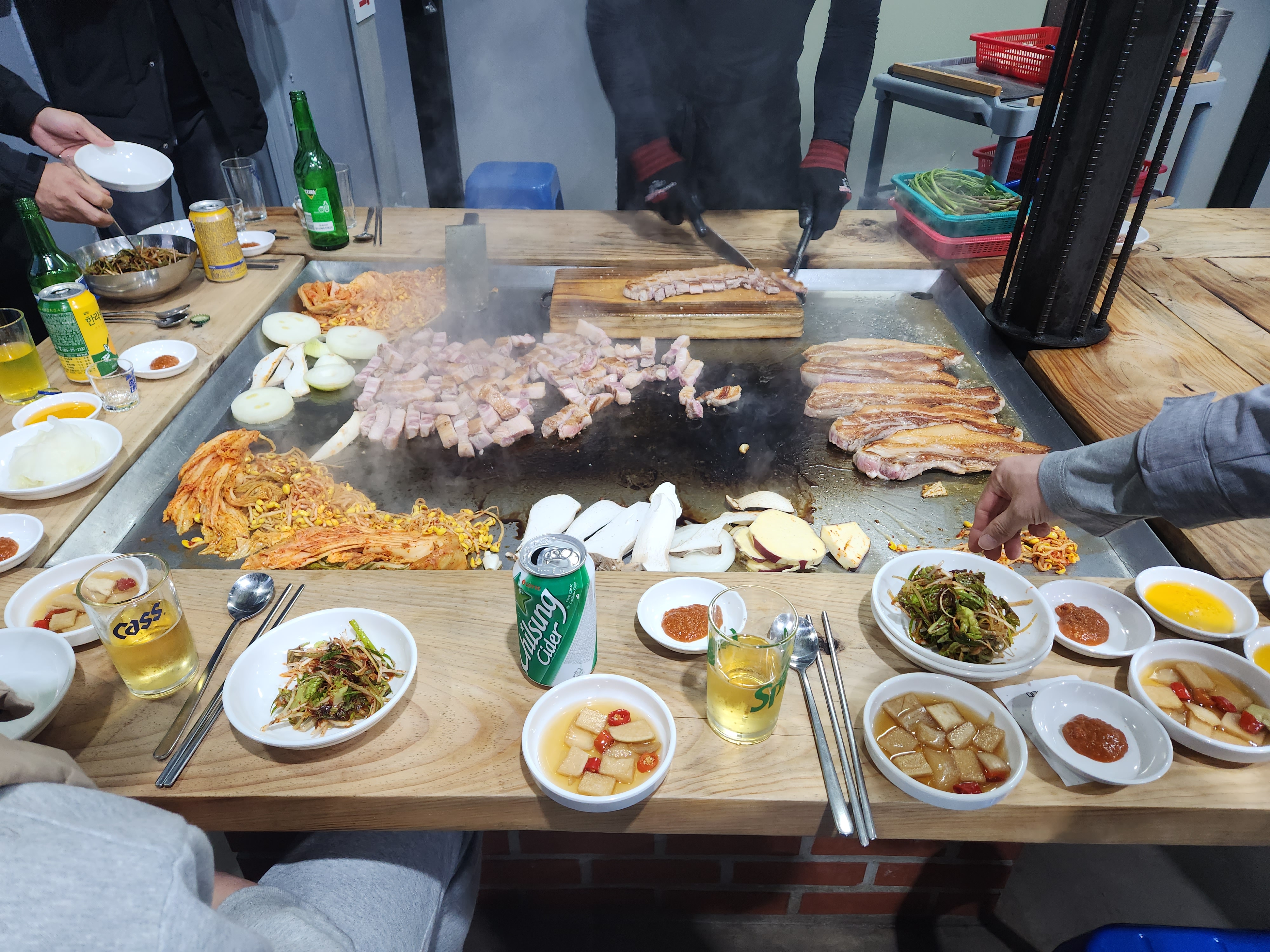 당구대통철판삼겹살 명지점 리뷰